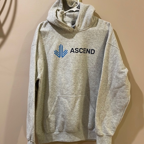 Gildan Shirts Ascend Cannabis Dispensary Light Gray Hoodie Poshmark